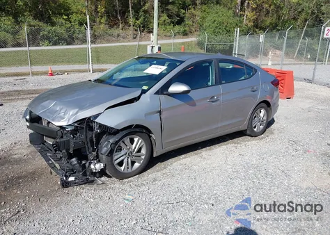 2020 Hyundai Elantra Sel из США, поврежденный, VIN 5NPD84LF4LH571760